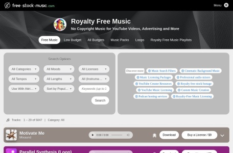 Free Stock Music