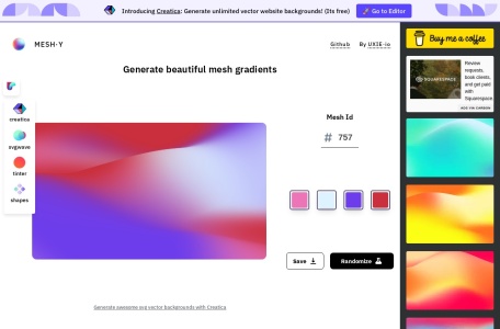Generate Mesh Gradients