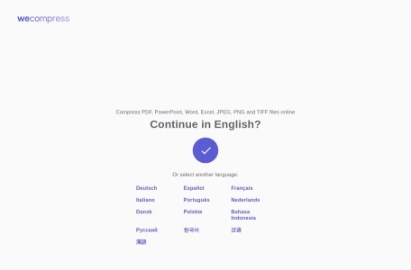 WeCompress