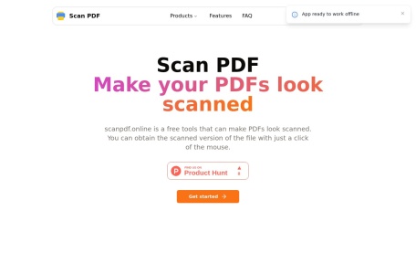 Scan PDF
